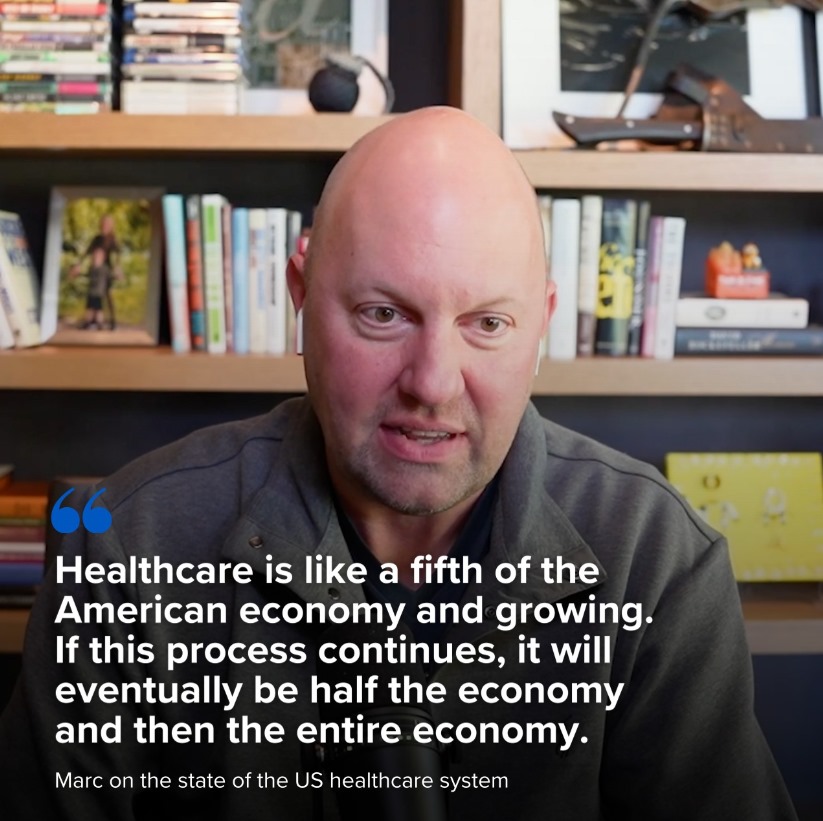 Is Mark Andreessen’s 50% Healthcare Forecast Too Bold — or Too Real?