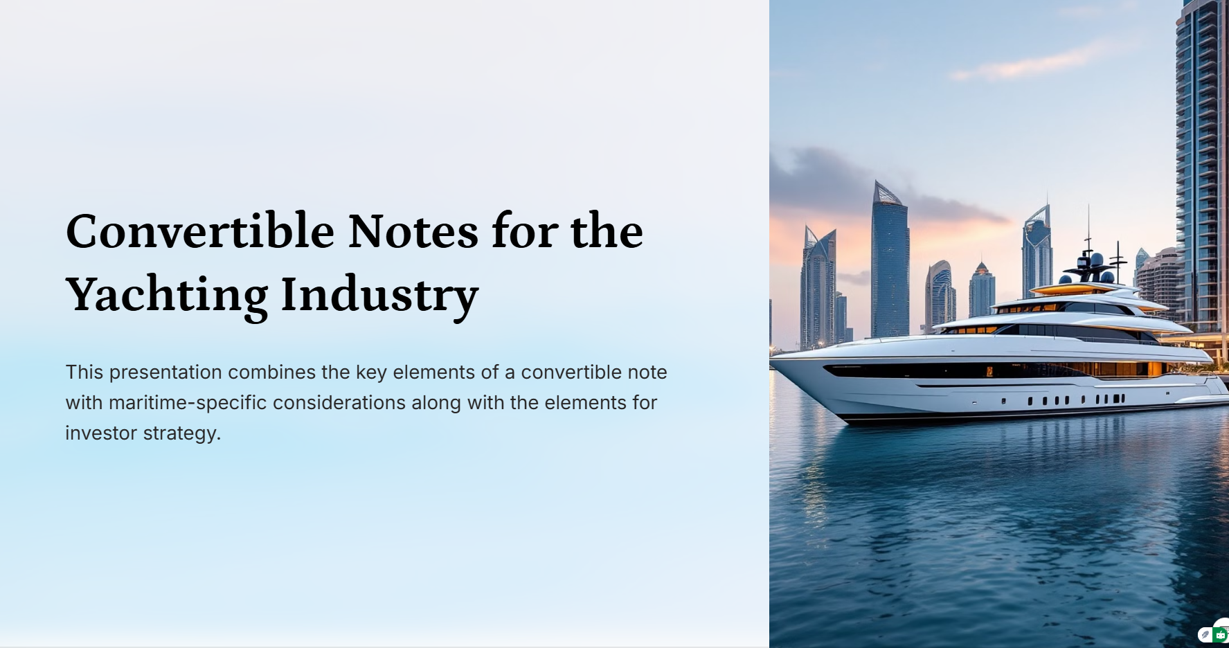 Yacht Financing Yacht Financing